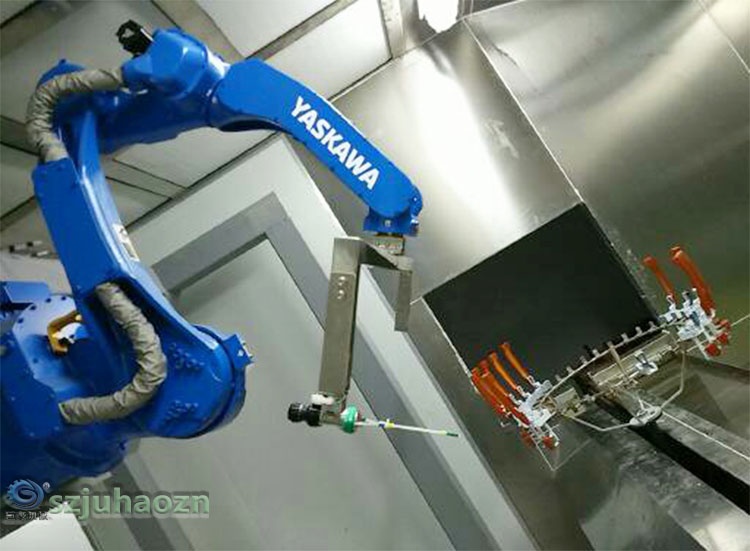 机器人喷涂生产线