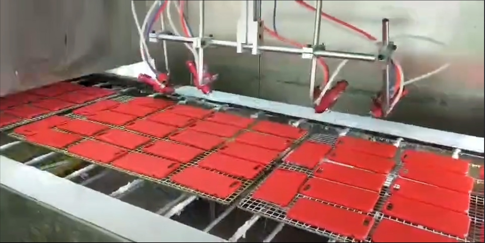 塑胶制品硅胶手感油喷涂